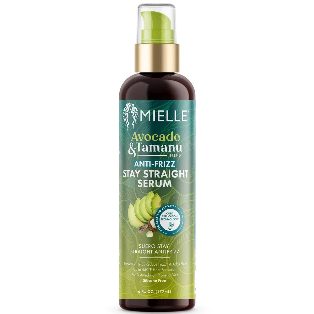 Avocado Tamanu Anti Frizz Stay Straight Serum By Mielle Organics